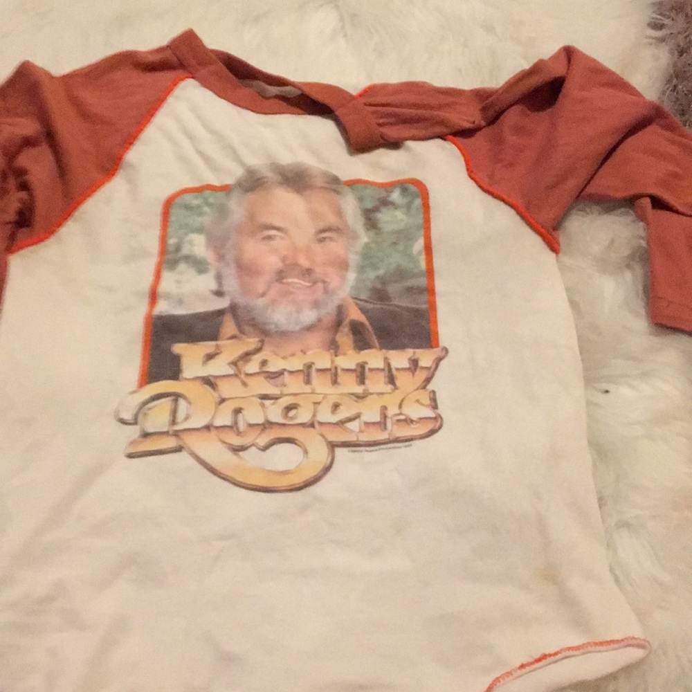 Vintage Kenny Rogers concert shirt